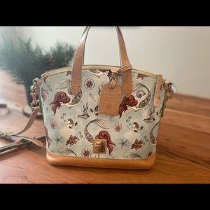 Disney Dooney & Bourke The Little Mermaid cross body tote